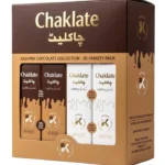 Chaklate white and dark chocolate bars pack of 20 20g each